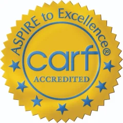 CARF Accredited seal